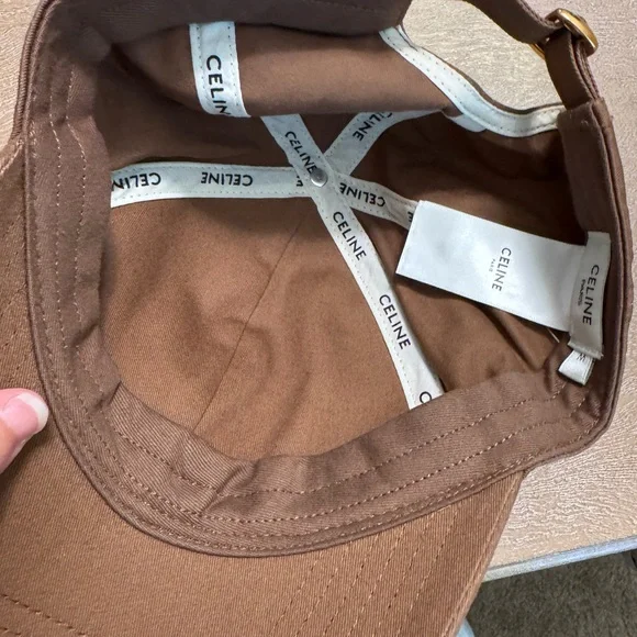 Celine brown baseball cap - Picture 2 of 2